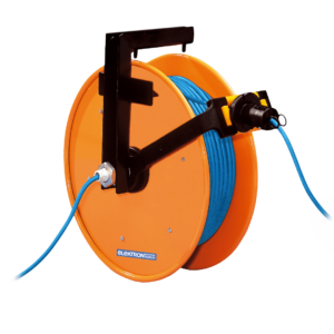 Automatic cable rewinder_steel plate