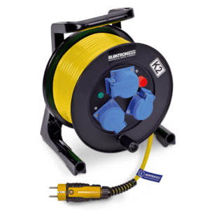 Leitungsroller 230/3S gelb