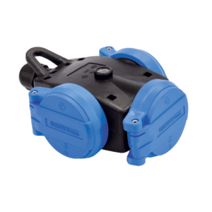 ELPOL®-Dreifach-Kupplung blau