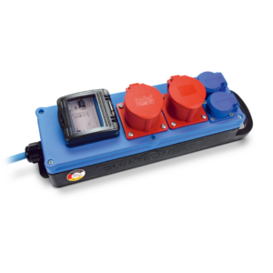 Socket strip_protective contact_CEE