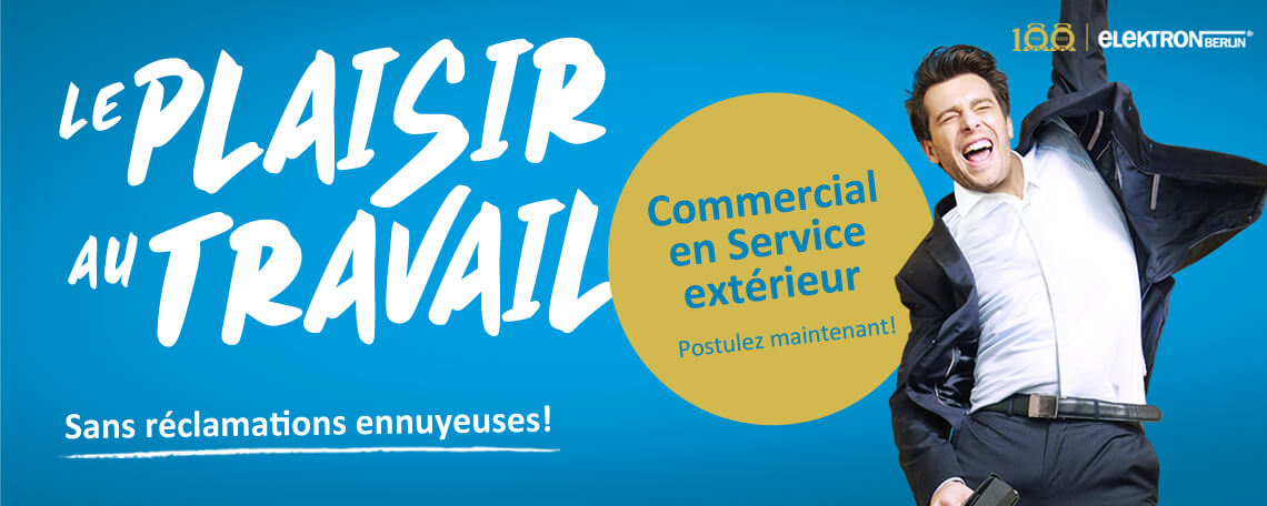 Commerciaux sur le terrain (m/f)