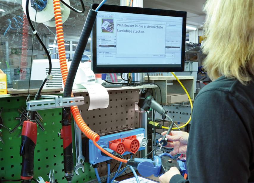 Elektron-Berlin | Sicherheitsüberprüfung | Prüfanlage