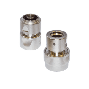 Slangstuk met klemmoer