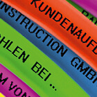 Beispiel für Leitungsbeschriftungen