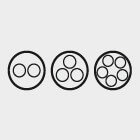 Varianten der Litzen 2, 3 oder 5