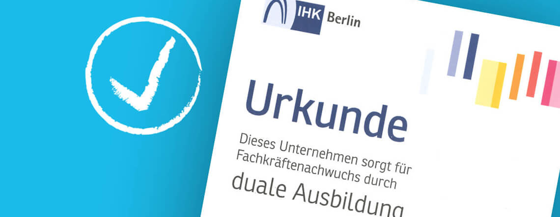 Ausbildungskompetenz seit 100 Jahren – Die Zukunft selbst gestalten.