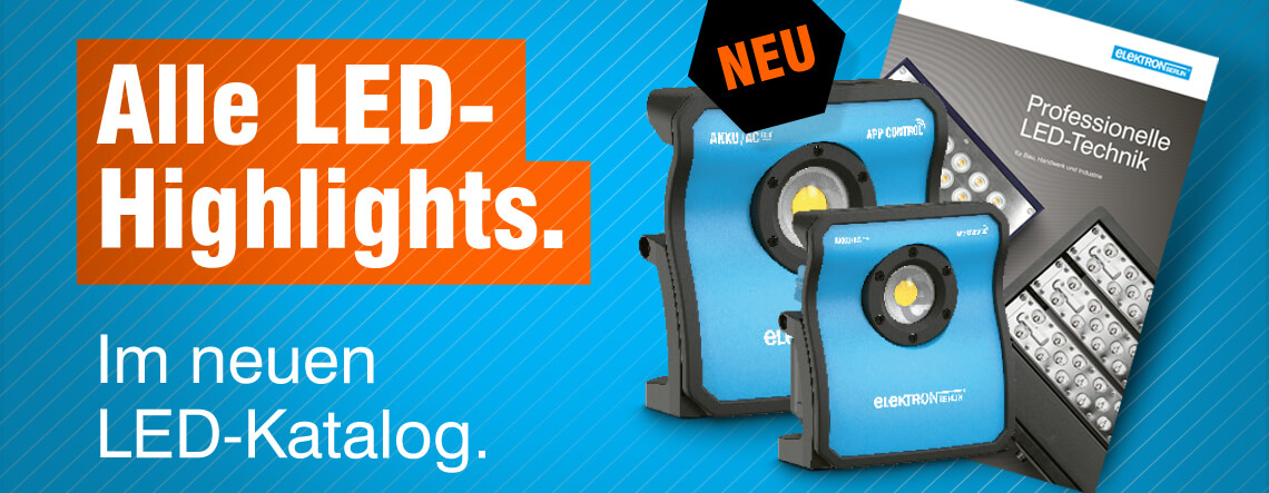 Neue LED-Highlights im aktuellen LED-Katalog